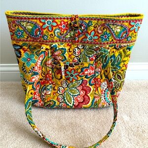 Vera Bradley Quilted Miller Tote Bag in Provençal Print